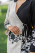 Talaash Hand-Embroidered Wrap Dress